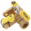 1" G1 Union Isolator w/ Rotating Flange & MF Drain (LF)