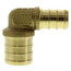 1/2" PEX x 3/4" PEX Brass Elbow (Lead Free)