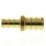 3/8" PEX x 1/2" PEX Brass Coupling (Lead Free)