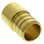 3/4" PEX x 1/2" Copper Pipe Brass Adapter (Lead Free)
