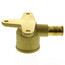 1/2" PEX x 1/2" NPT Brass Drop Ear Elbow (Lead Free)