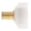 Plastic Faucet Swivel Adapter, 1/2" PEX x 1/2" NPSM (Lead Free)
