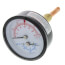 1/4" CBM PT 1088 Combination Temperature and Pressure Gauge (2" Shank, 1-5/8" Insert)