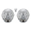 Clear Acrylic Knob Handle Set for Bidet, Kitchen & Widespread Lavatory Applications (Pack of 2), H41