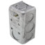 4" x 2" Drawn Handy Box, 1-1/2" Deep w/ 1/2" & 3/4" Concentric Knockouts