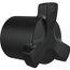 Stryke Integrated Diverter Helo (Matte Black), H560BL
