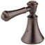 Cassidy Metal Lever Handle Set - Roman Tub (Venetian Bronze), H697RB