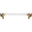 Gauge Glass Valve Set w/12" Rods & Gauge Glass