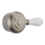Stainless Porcelain Lever Handle Kit For Leland Series Tub/Shower Faucets, H777SS