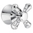 Chrome Metal Cross Handle Kit For Cassidy 1400 Series Tub/Shower, H795