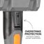 2lb Fiberglass Drilling Hammer, 4-1/2" Long