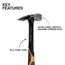 20 oz. Smooth Face Steel Claw Hammer