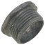 1" Rigid Zinc Conduit Chase Nipple
