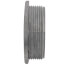 3" Rigid Zinc Conduit Chase Nipple
