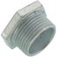 3/4" Zinc-Plated Iron Conduit Chase Nipple