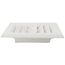 6" x 6" (Wall Opening Size) White Ceiling Diffuser (A502MS Series)