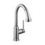 Talis C High Arc Kitchen Faucet, 2-Spray Pull-Down, 1.75 GPM (Stainless Steel Optic), 04215800
