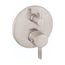 Ecostat Thermostatic Trim S with Volume Control and Diverter (Brushed Nickel), 04231820
