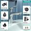 Focus Single-Hole Bathroom Faucet 100 with Pop-Up Drain, 1.2 GPM (Chrome), 04371000