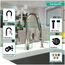 Focus High Arc Kitchen Faucet, 2-Spray Pull-Down, 1.75 GPM, 04505340