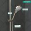 Croma Select S Handshower 110 3-Jet, 1.75 GPM (Brushed Nickel), 04724820