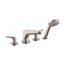 Focus 4-Hole Roman Tub Set Trim with 1.8 GPM Handshower (Brushed Nickel), 04766820