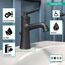 Joleena Single-Hole Bathroom Faucet 100 with Pop-Up Drain, 1.2 GPM (Matte Black), 04771670
