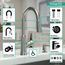Joleena High Arc Kitchen Faucet, 2-Spray Pull-Down, 1.75 GPM (Stainless Steel Optic), 04793800