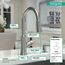 Joleena High Arc Kitchen Faucet, 2-Spray Pull-Down, 1.75 GPM (Stainless Steel Optic), 04793800