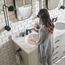 Locarno Widespread Bathroom Faucet 110 with pop-up drain, 1.2 GPM (Matte Black), 04813670