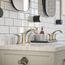 Locarno Widespread Bathroom Faucet 110 with pop-up drain, 1.2 GPM (Brushed Nickel), 04813820