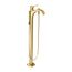 Locarno Freestanding Tub Filler Trim with 1.75 GPM Handshower (Brushed Gold Optic), 04818250