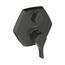 Locarno Thermostatic Trim with Volume Control and Diverter (Matte Black), 04820670