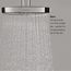 Raindance E Thermostatic Showerhead/Wallbar Set with Rough, 2.0 GPM (Brushed Nickel), 04914820