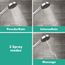 Pulsify S Handshower Set 105 3-Jet, 2.5 GPM (Matte Black), 04917670