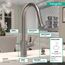 Talis S2 High Arc Kitchen Faucet, 2-Spray Pull-Down, 1.75 GPM (Stainless Steel Optic), 14877801