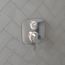 Ecostat E Thermostatic Trim with Volume Control and Diverter (Chrome), 15708001