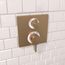 Ecostat Thermostatic Trim with Volume Control (Brushed Bronze), 15712141