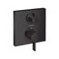 Ecostat Thermostatic Trim with Volume Control (Matte Black), 15712671