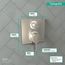 Ecostat Square Thermostatic Trim with Volume Control (Brushed Nickel), 15712821