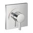 Ecostat Square Pressure Balance Trim (Chrome), 15724001