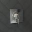 Ecostat Square Pressure Balance Trim (Chrome), 15724001