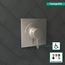 Ecostat Square Pressure Balance Trim (Brushed Nickel), 15724821