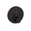 ShowerSelect S Thermostatic Trim for 1 Function, Round (Matte Black), 15744671