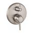 Ecostat Classic Thermostatic Trim with Volume Control and Diverter, Round (Brushed Nickel), 15753821