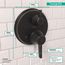 Ecostat Classic Thermostatic Trim with Volume Control and Diverter, Round (Rubbed Bronze), 15753921