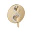 Ecostat S Thermostatic Trim with Volume Control (Brushed Bronze), 15757141