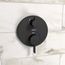 Ecostat S Thermostatic Trim with Volume Control (Matte Black), 15757671