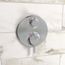 Ecostat S Thermostatic Trim with Volume Control and Diverter (Chrome), 15758001
