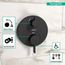 Ecostat S Thermostatic Trim with Volume Control and Diverter (Matte Black), 15758671